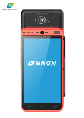 appui terminal 4G Wifi de position d'Android Smart d'imprimante à hauteur de vitesse de 5,5 pouces